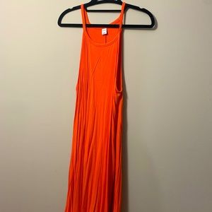 Salmon Tank A-line Dress